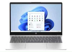 HP 14 Laptop, RYZEN 7-5700U, 8GB 1TB SSD Laptop-Silver AMD Graphics - Picture 1 of 7