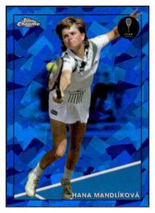 HANA MANDLIKOVA 2021 Topps Chrome Sapphire Edition #41 Tennis  ID:71065