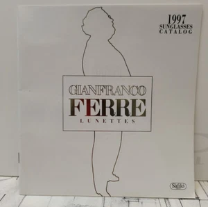 1997 Gianfranco Ferre Lunettes Sonnenbrille Katalog Safilo Gruppe - Bild 1 von 4