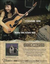 Takamine Cool Tube Preamp acoustic electric guitar 2005 ad 8 x 11 advertisement