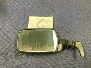 1975-1985 Volvo 242 240 244 245 Driver Side Mirror Right RH Black #1641M - Picture 1 of 9