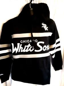 ago White Sox Men's Mitchell Ness Embroider Sweatshirt Med, L or XL MSRP $110 - Picture 1 of 4