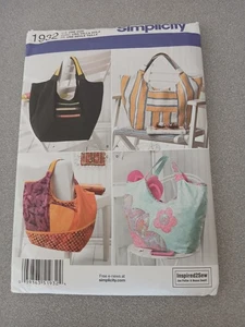 Simplicity Handbags Pattern 1932 UNCUT - Picture 1 of 5