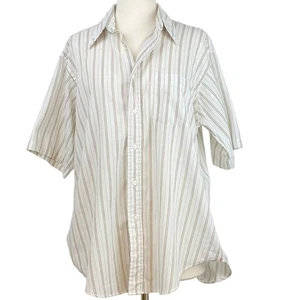 Camisa SOBEL'S Kingsport By Hathaway Vintage Para Hombre Rayas Abotonada Talla X-L - Imagen 1 de 5