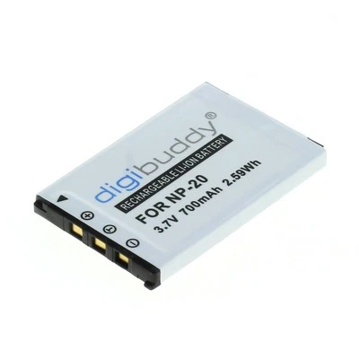 Akku für NP-20 - Casio Exilim EX-Z77 700mAh Kamera Ersatz Batterie Accu - Bild 1 von 3