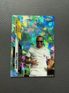 2020 Topps Chrome Sapphire Formula 1 F1 Lewis Hamilton Aqua /99 #140 - Picture 1 of 2