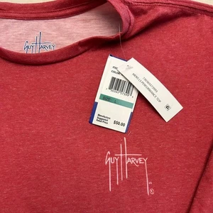 Camiseta Guy Harvey Nueva con Etiquetas Manga Larga Rendimiento Gráfico Talla L Pesca, Deportiva Informal - Imagen 1 de 4