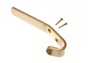 3 X Gancio Cappotto Color Oro Anodizzato Alluminio Grucce 125mm Onestopdiy Nuovo - Foto 1 di 1