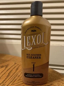 Lexol All Leather Cleaner Step 1 Cleaner Safely Renews Restores Revives 16 oz - Picture 1 of 4