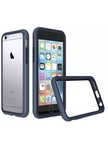 iPhone 6 Plus / 6s Plus Bumper Case - RhinoShield dünn und hell - dunkel - Bild 1 von 1