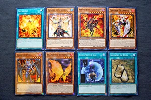 Yugioh Gemini cards: Supervise, Summoner, Red-Eyes Black Flare Dragon, Gearfried - Picture 1 of 1
