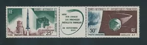 TAAF FRANZÖSISCHE ANTARKTISCHE SE MIETERSTREIFEN UNMONTIERT NEUWERTIG 1966-76 - Bild 1 von 7