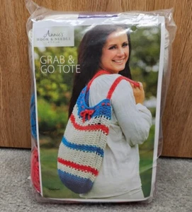 Annie's Hook & Needle Kit Club HNK115 Grab And Go Tote AK - Picture 1 of 2