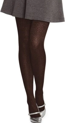 Hanes 女式动物薄纱紧身高腰咖啡中号 5 英尺 3 英寸 - 6 英尺 0 120-165 磅 — 第 1/3 张图片