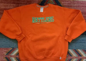 Florida A&M FAMU Rattlers Vintage Football crewneck russell athletic made hbcu - Picture 1 of 12