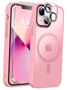Strong Magnetic for iPhone 13 Case, [Compatible with iPhone 13 6.1inch A-Pink - Picture 1 of 7