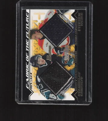 2002  Bowman YoungStars FFR-SC/SW Chistov /Weiss Fabric of the Future Rivals - Image 1 of 2