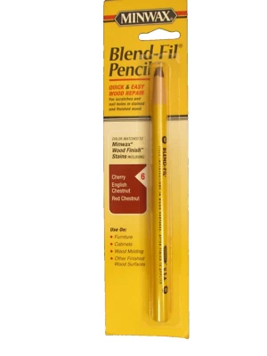 Minwax Blend-FIl Pencil  Cherry, English Chestnut, Red Chestnut #11006   NEW - Image 1 of 2