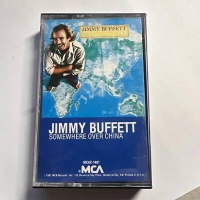 Jimmy Buffet - Somewhere Over China -  Cassette Tape Rock Pop Music - Image 1 of 4