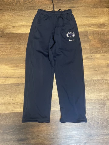 Penn State Nittany Lions Nike Dri-Fit Athletic Pants Men's Navy Used Cover