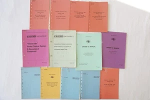 Railway Locomotives Train Crew Manual Driver Fault Finding Booklets x13 - Picture 1 of 8