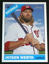2015 Topps Heritage #295 Jayson Werth - NM-MT
