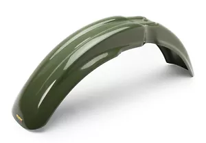 NUEVO PROTECTOR GUARDABARROS DELANTERO MOTO KAWASAKI KLR650 87-07 VERDE OLIVA PLÁSTICO - Imagen 1 de 1