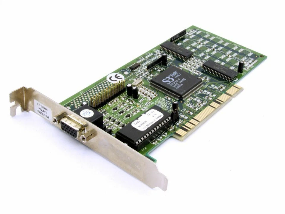SPEA V7-Mirage P32 PCI S3 Trio32 86C732-P 1MB Dram sub-D VGA Vintage - Image 1 of 1