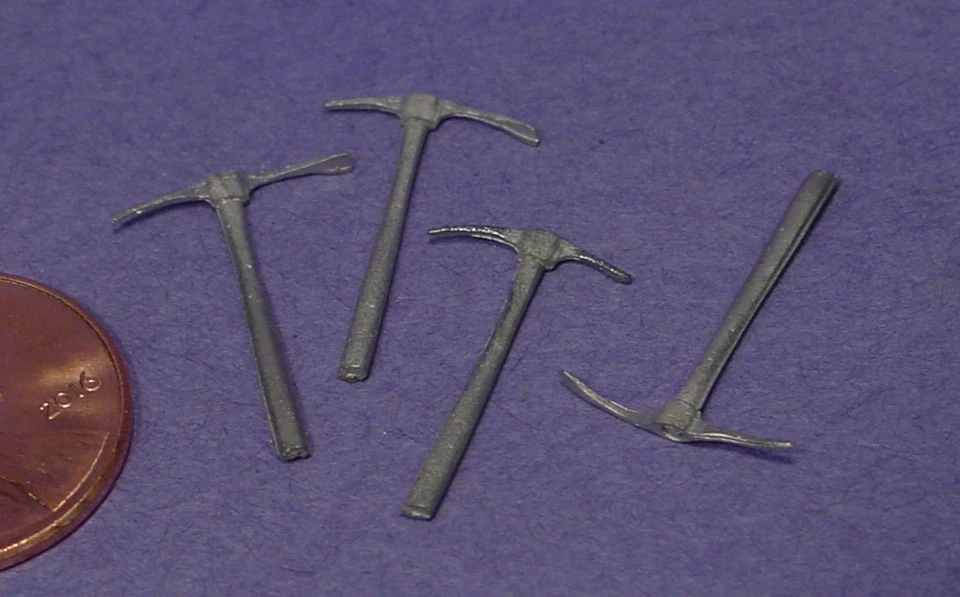 O/On3/On30 MINING PICKS  1/48 WISEMAN MODEL SERVICES DETAIL PARTS O210 - Image 1 of 1