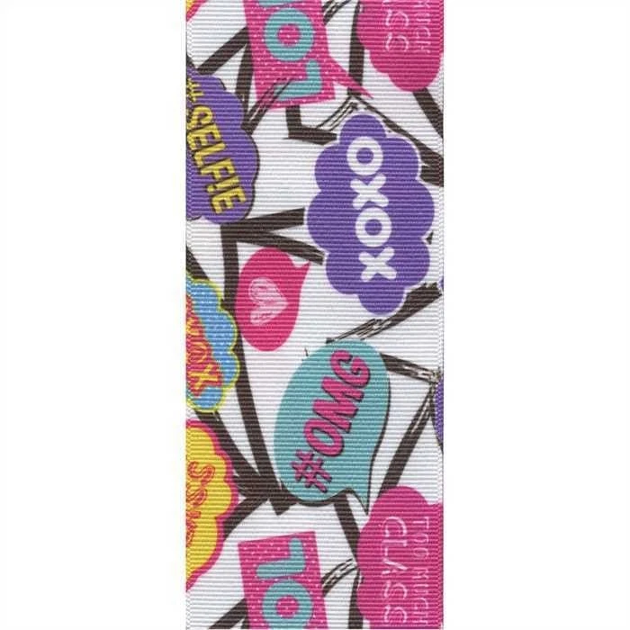 3 Yds. SASSY CHAT GROSGRAIN  2 1/4" wide  - Image 1 of 1