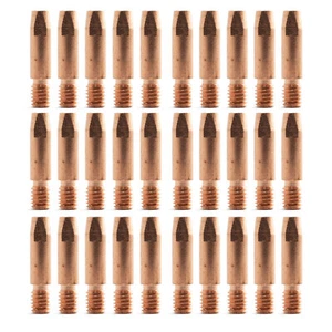 MIG Contact Tips - ESAB Style - 1.2mm x M6 - 30 pack - Parweld - 153-500-006 - Picture 1 of 6