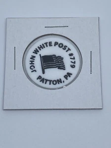 John White Post 779 Patton PA gut für Draft In Trade Token. C293 - Bild 1 von 2