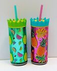 2 cool gear 16oz Double Wall Insulated Drink Bottles - Summer Fruit