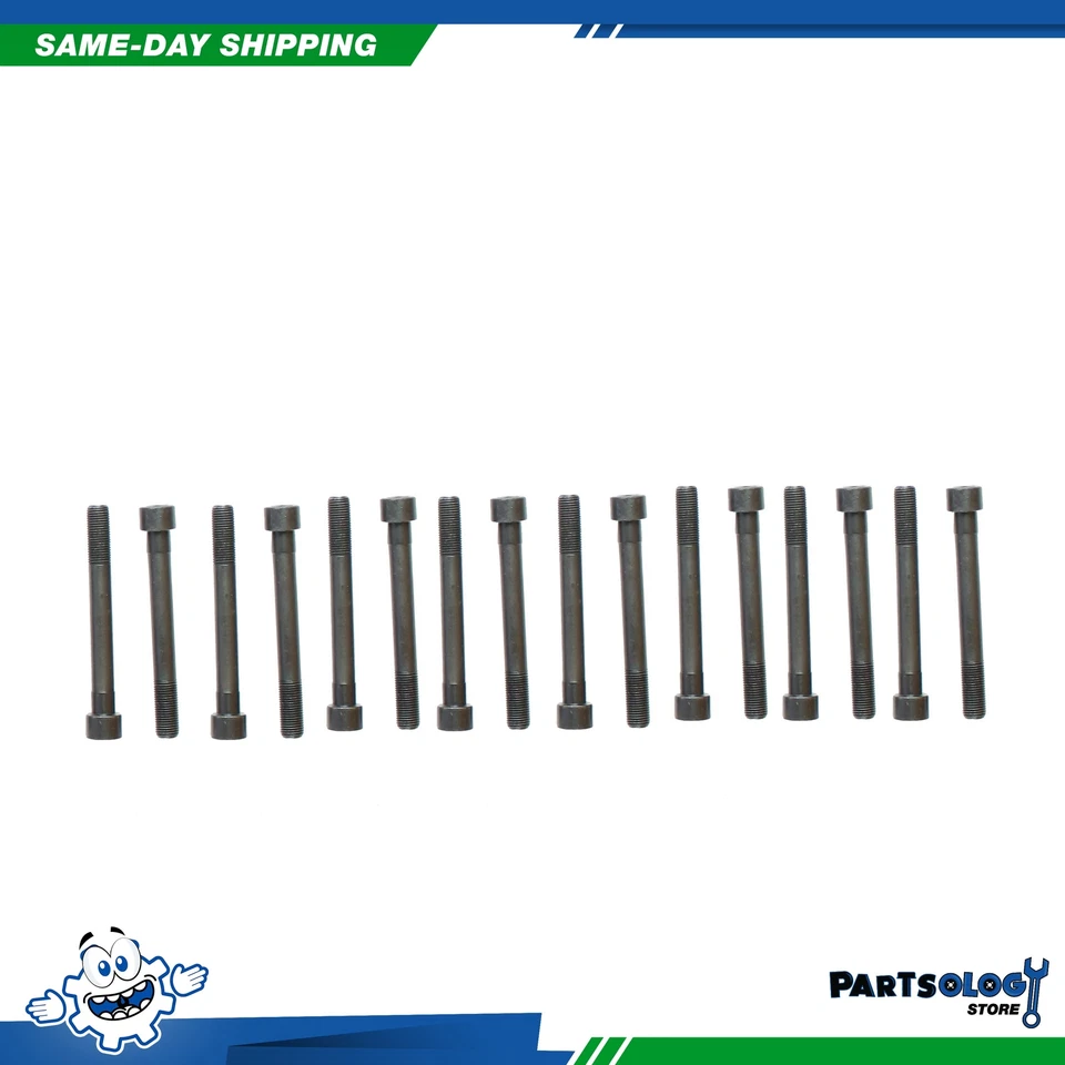 Kit de pernos de cabeza DNJ HBK125 para 87-12 Mitsubishi 3000GT 3,0 L-3,8 L V6 DOHC SOHC 24v Foto 1 de 1