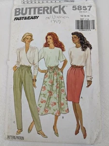 Butterick Pattern 5957 12-14-16 - Picture 1 of 2