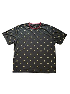 Drill Clothing Shirt Men 4XL Black Gold Tiger Short Sleeve Crewneck Pullover - Picture 1 of 3