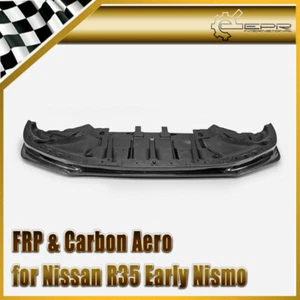 For Nissan 2009-2012 R35 Early NSM-Style Carbon Fiber Front Bumper Lip Kits - Imagen 1 de 12