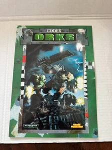 Warhammer 40K Codex ORKS 3rd Edition 1999 Games Workshop Army Rulebook HTF - Picture 1 of 6