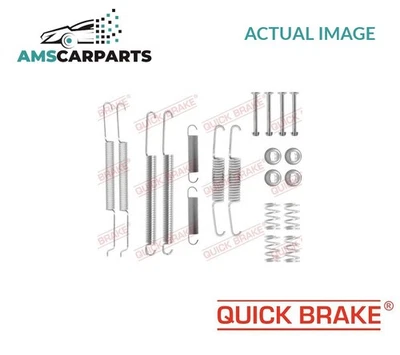 BRAKE DRUM SHOES FITTING KIT REAR 105-0726 QUICK BRAKE NEW OE REPLACEMENT - Image 1 of 4