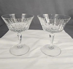 Mikasa Crystal Wimbledon Set di 2 bicchieri da champagne Sherbert - Foto 1 di 6