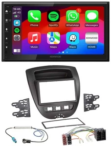 Kenwood MP3 USB DAB 2DIN Bluetooth Autoradio für Toyota Aygo Peugeot 107 Citroen - Bild 1 von 10