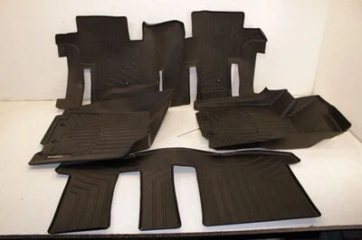 Juego de alfombrillas de goma delanteras y traseras para todo tipo de clima Infiniti QX60 2017-20 diestro y derecho Foto 1 de 4