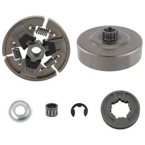3/8" 7T Clutch Drum Sprocket Rim Bearing Kit Fit for Stihl MS290 MS390 029 03... - Picture 1 of 7