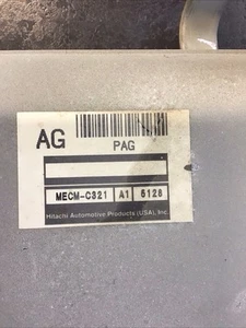 1994-95 Nissan Quest Engine Control Unit ECU MECMC321A1 Module - Picture 1 of 4