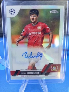 Zidan Sertdemir Auto Topps Chrome Uefa Club Competitions 2022/23 - Picture 1 of 2