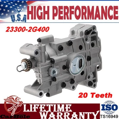 Bomba de aceite de 20 dientes 23300-2G400 para 2,4 L 2014-20 Kia Sportage 2015 Hyundai Sonata Foto 1 de 4
