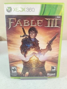 Fable III 3 (Microsoft Xbox 360, 2010) - CIB - Resurfaced - Tested & Working - Picture 1 of 3