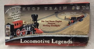 Juego de tren de escritorio Locomotive Legends de colección motor de vapor fundido a presión Feldstein - Imagen 1 de 4