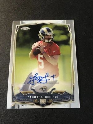 2014 Topps Chrome Rookie Auto Garrett Gilbert #224 Auto RC - Image 1 of 2
