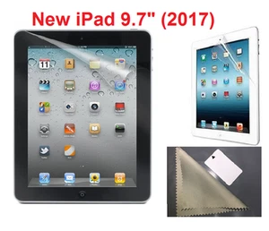 Ultra Clear HD Screen Protector Guard Cover For New Apple iPad 9.7"( 2017 /2018) - Picture 1 of 3